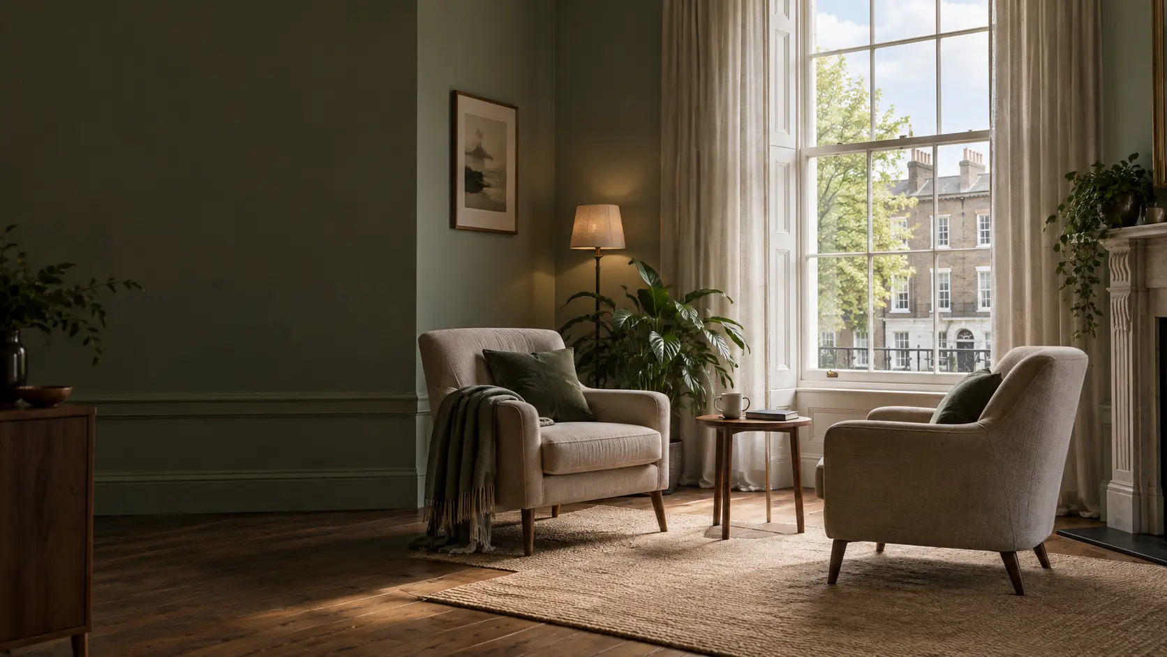 A calm private room for conversation